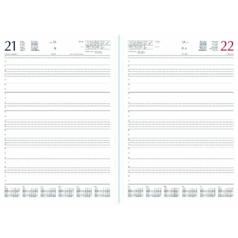 cartucciaperfetta-agenda-2026-giornaliera-a4-s-d-separati-gommato-verde-26-065100404c