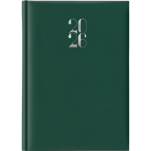 cartucciaperfetta-agenda-2026-giornaliera-gommato-s-d-abbinati-14-3x20-5-cm-verde-26-064000404c