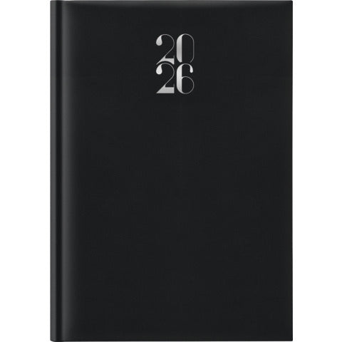 cartucciaperfetta-agenda-2026-giornaliera-gommato-s-d-sep-21x29-7-cm-nero-26-065100406c