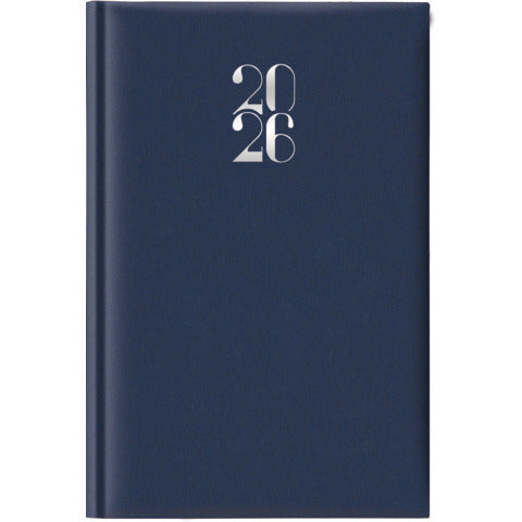 cartucciaperfetta-agenda-2026-giornaliera-s-d-abbinati-11x16-5-cm-gommato-blu-26-062100401c