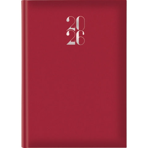 cartucciaperfetta-agenda-2026-settimanale-17x24-cm-gommato-rosso-26-054800403c