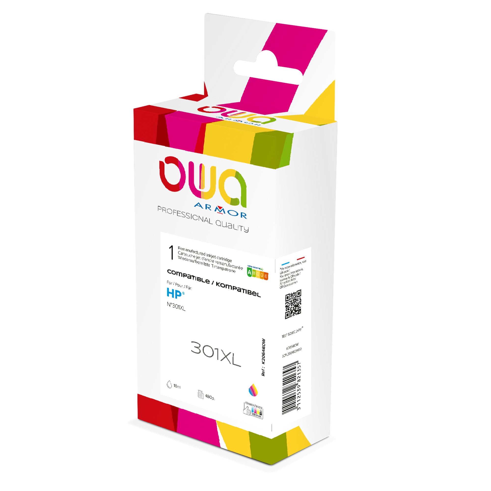 cartucciaperfetta-cartuccia-colore-hp-301xl-650-pag