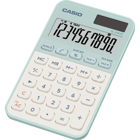casio-calcolatrice-tascabile-solare-batteria-display-10-cifre-verde-sl-310yc-lg-w-ep