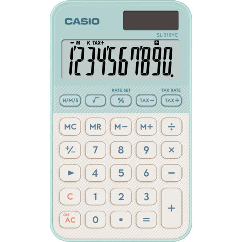 casio-calcolatrice-tascabile-solare-batteria-display-10-cifre-verde-sl-310yc-lg-w-ep