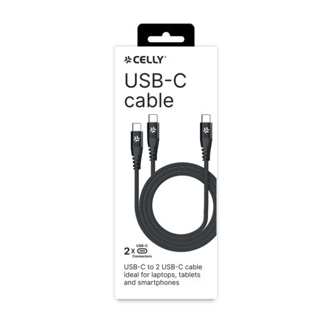 celly-cavo-usb-c-2x-usb-c-nylon-intrecciato-100w-1-3-m-nero-usbc2usbcbk