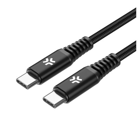 celly-cavo-usb-c-usb-c-nylon-intrecciato-100w-2-m-nero-usbcusbc100wbk
