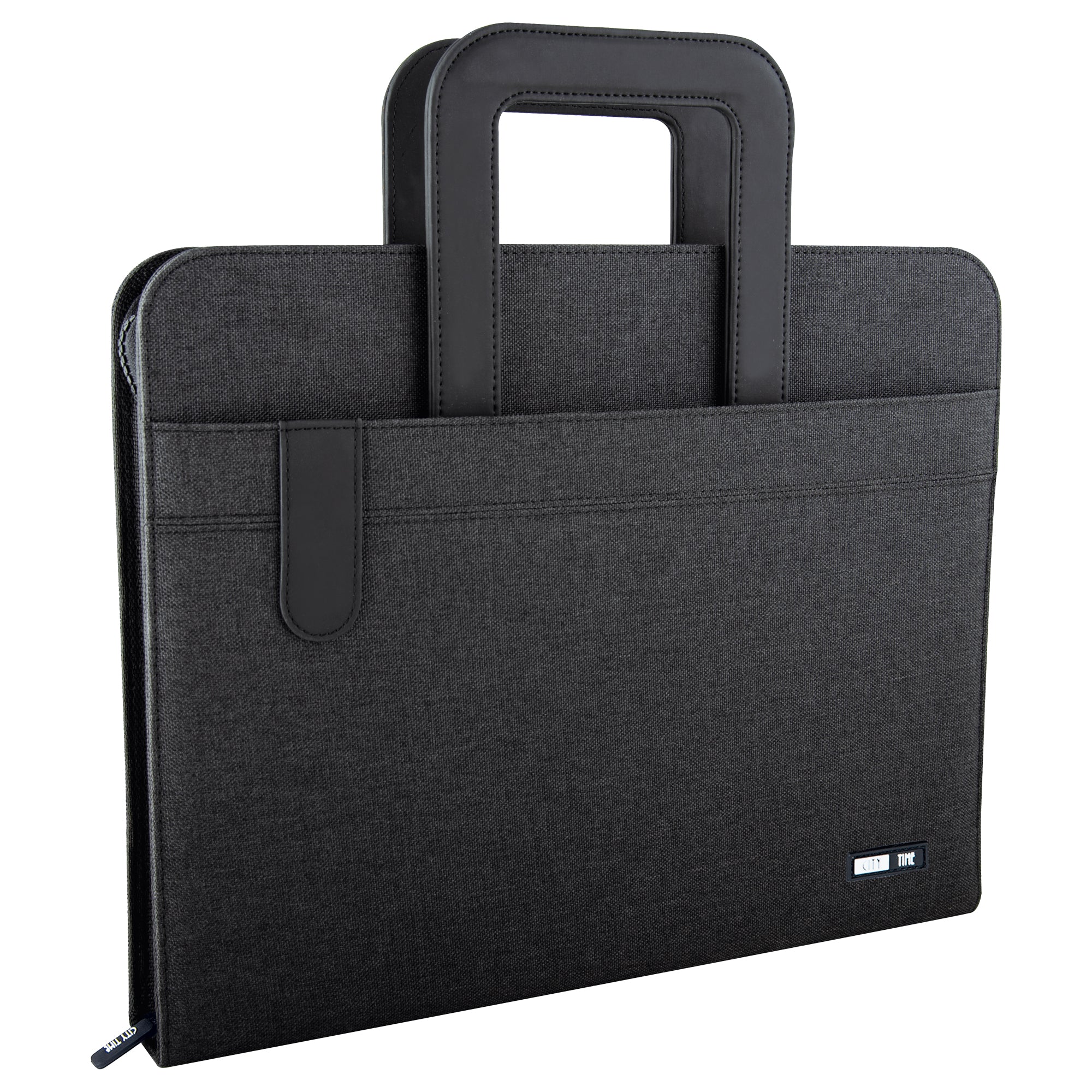 city-time-portablocco-flap-tessuto-tecnico-c-manici-flap-f-to-a4-nero