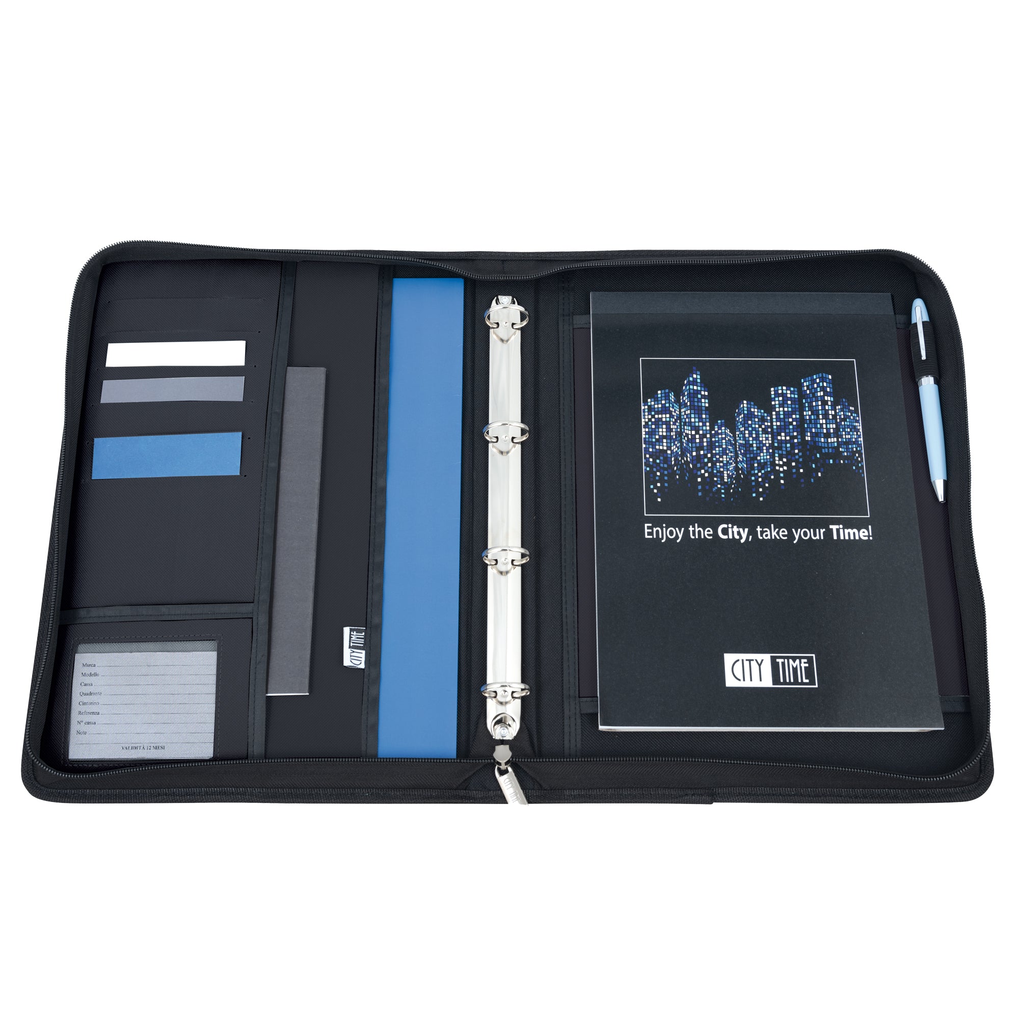 city-time-portablocco-porter-c-manico-tessuto-tecnico-f-to-a4-nero
