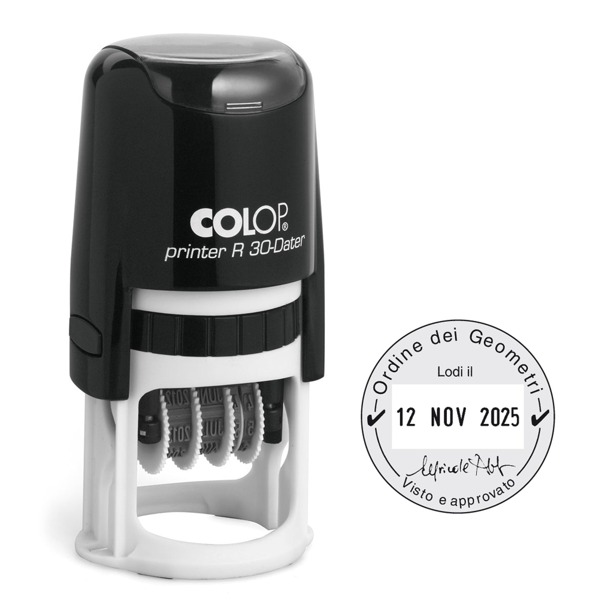 colop-timbro-datario-r30-diametro-30mm-4righe-autoinchiostrante-personalizzabile