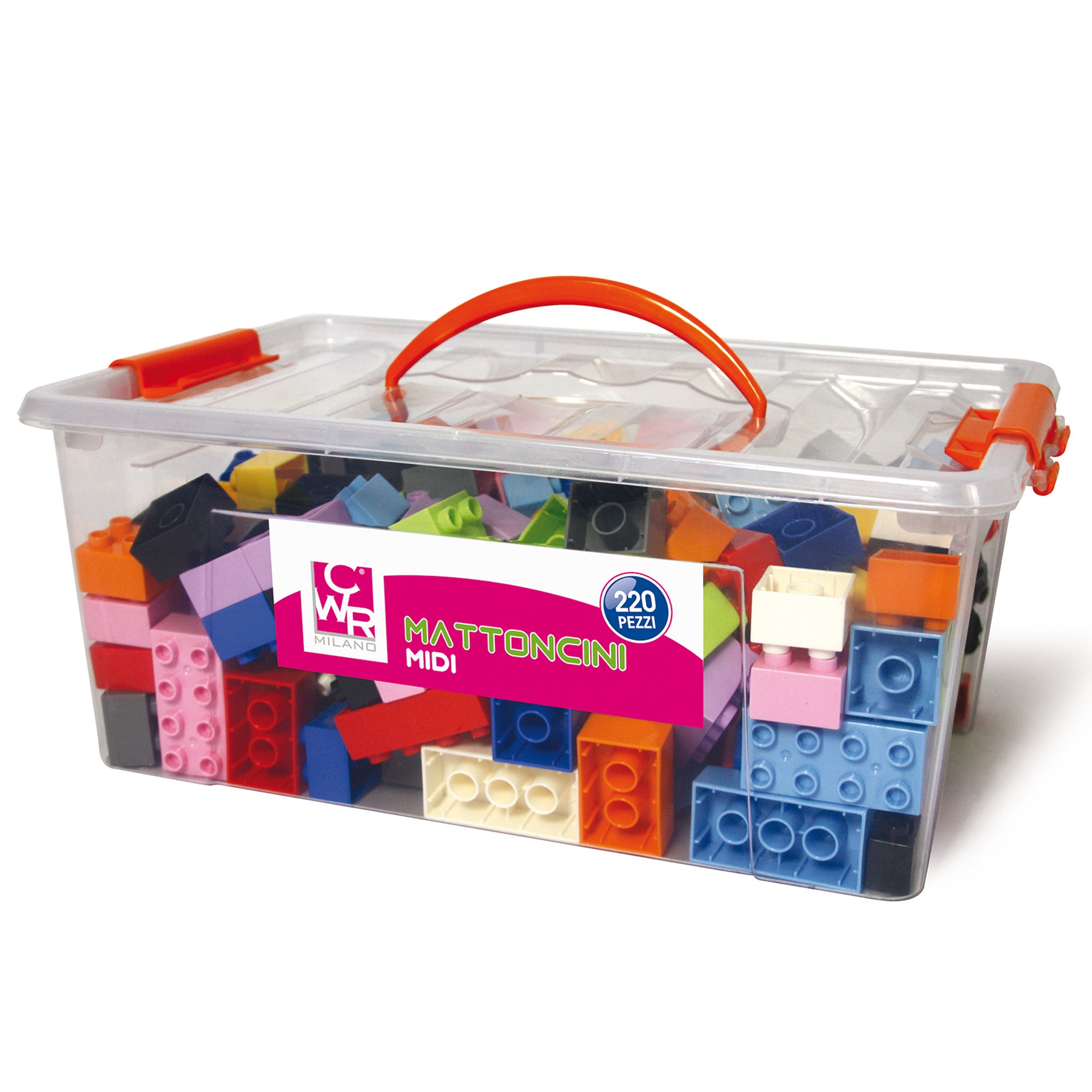 cwr-bauletto-220-mattoncini-costruzione-midi-colori-assortiti