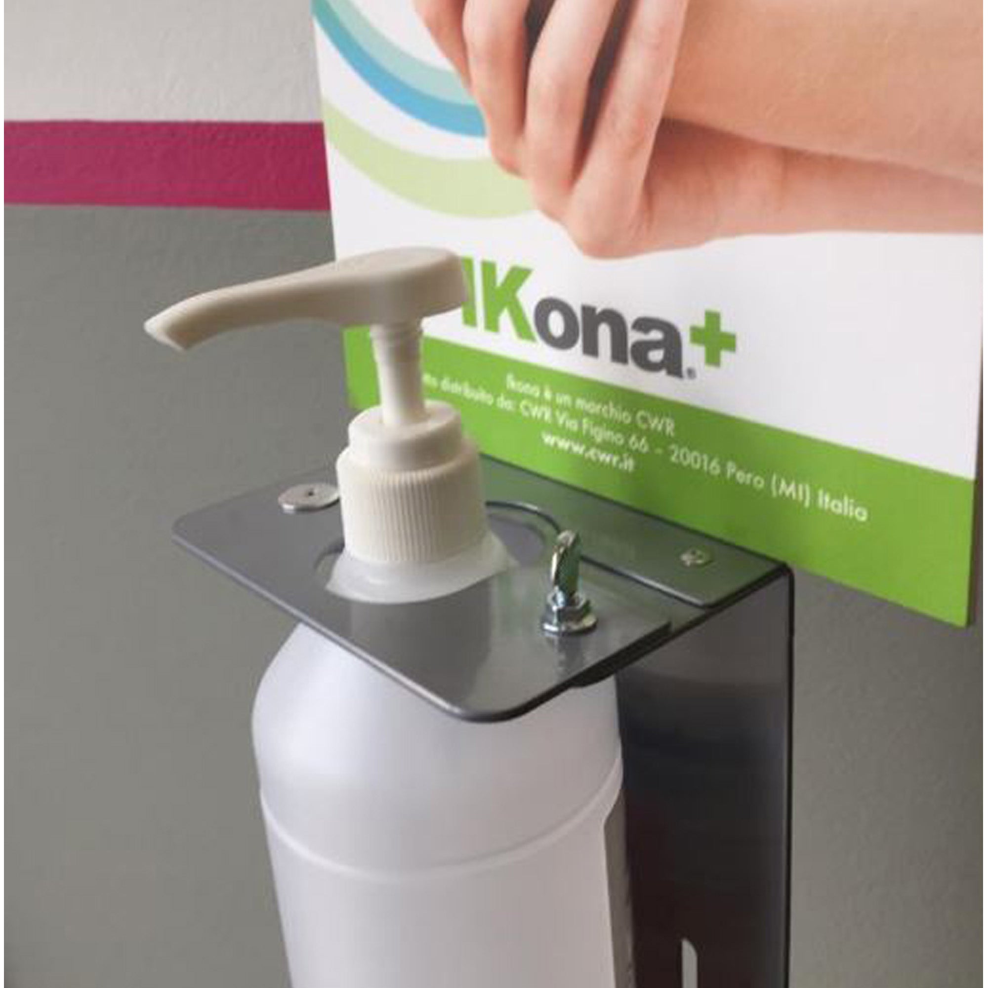 cwr-piantana-terra-supporto-dispenser-regolabile-cm-140-h