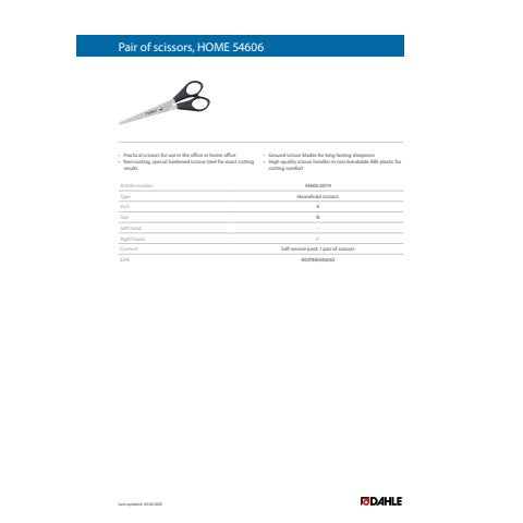 dahle-forbici-serie-home-new-eco-simmetrica-lama-16-cm-nero-r054606