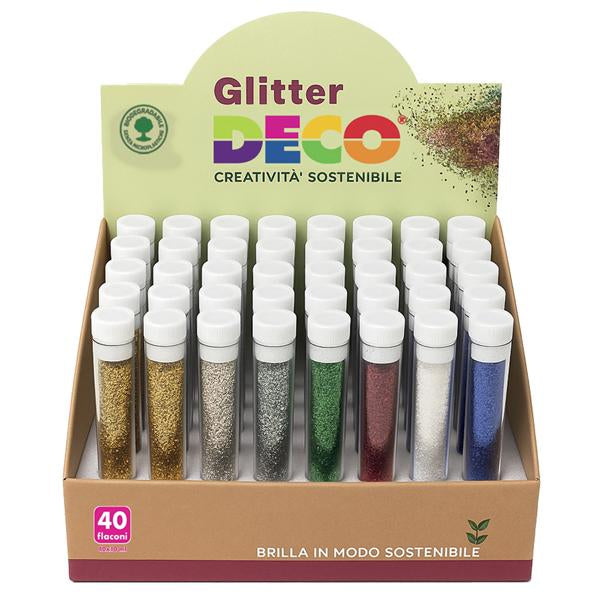 deco-display-40-flaconi-glitter-bio-grana-fine-10ml-colori-assortiti