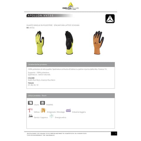 deltaplus-guanto-lavoro-apollon-vv733-maglia-poliestere-arancio-nero-taglia-9-vv733or09