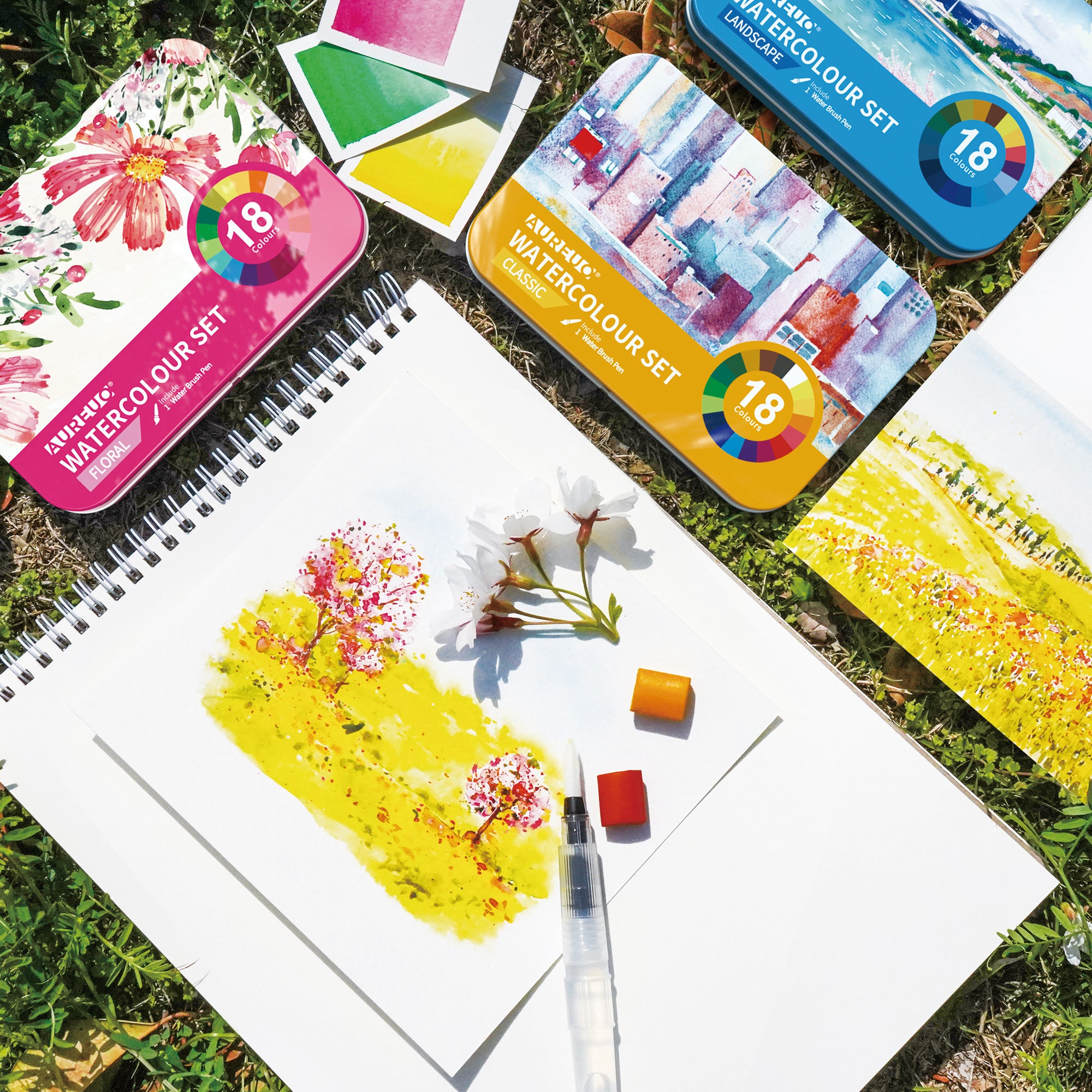 dom-set-18-demi-godet-pennello-brush-colori-paesaggi