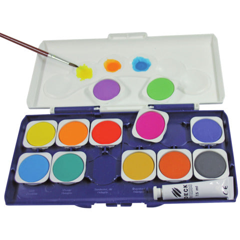 donau-acquerelli-tempera-bianca-7-5-ml-conf-12-godet-1-tubetto-colori-assortiti-330204