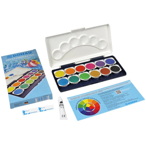 donau-acquerelli-tempera-bianca-7-5-ml-conf-12-godet-1-tubetto-colori-assortiti-330204