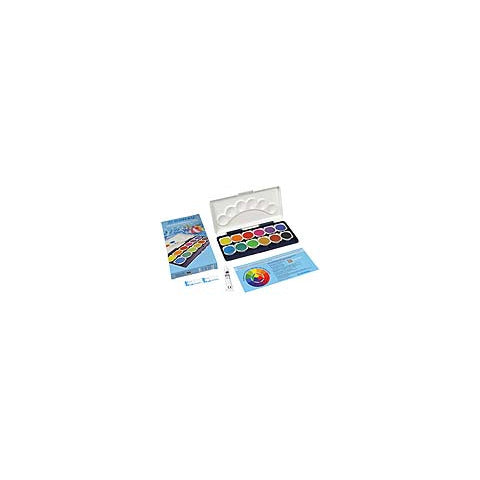 donau-acquerelli-tempera-bianca-7-5-ml-conf-12-godet-1-tubetto-colori-assortiti-330204
