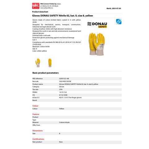 donau-safety-guanti-lavoro-cotone-spalmati-nitrile-giallo-tg-8-conf-12-pz-32051521-08