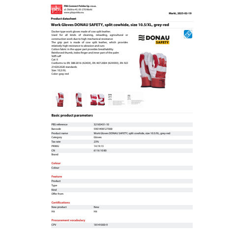 donau-safety-guanti-lavoro-pelle-bovina-crosta-grigio-rosso-conf-12-pz-tg-10-5-xl-32165431-10
