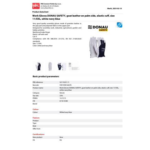 donau-safety-guanti-lavoro-pelle-capra-polsino-elastico-bianco-blu-navy-conf-12-pz-tg-11-xxl-