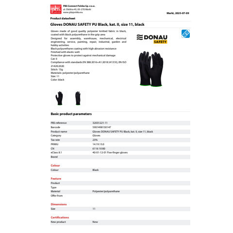 donau-safety-guanti-lavoro-pl-spalmati-pu-nero-palmo-tg-11-conf-12-pz-32031221-11