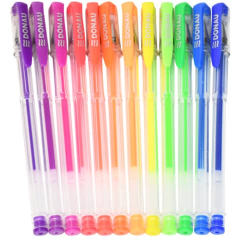 donau-set-12-penne-gel-colori-neon-assortiti-322262