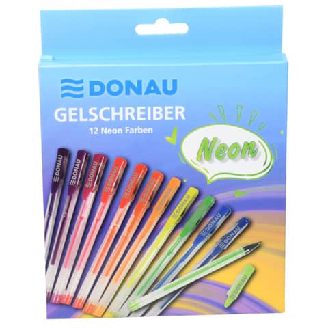 donau-set-12-penne-gel-colori-neon-assortiti-322262