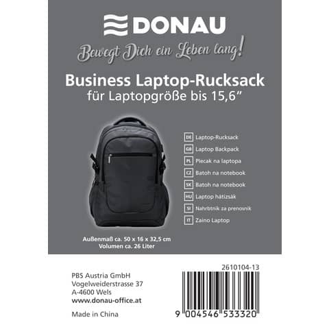 donau-zaino-porta-pc-business-15-6-grigio-scuro-322268
