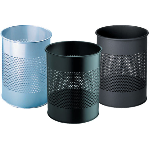 durable-cestino-gettacarte-cilindrico-superficie-perforata-165mm-acciaio-argento-metallizzato-331023