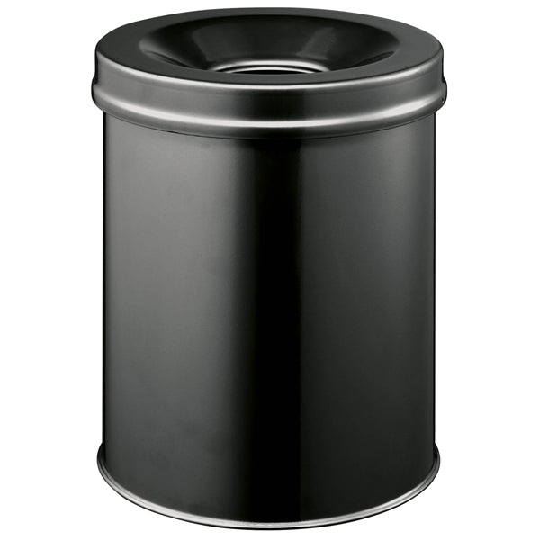 durable-cestino-gettacarte-tondo-safe-autoestinguente-nero-15l