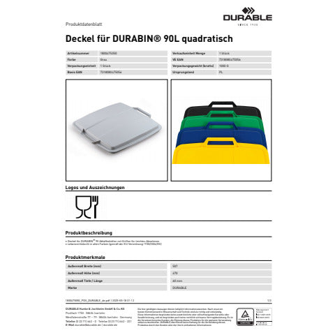 durable-contenitore-portarifiuti-durabin-90-l-polipropilene-grigio-1800474050