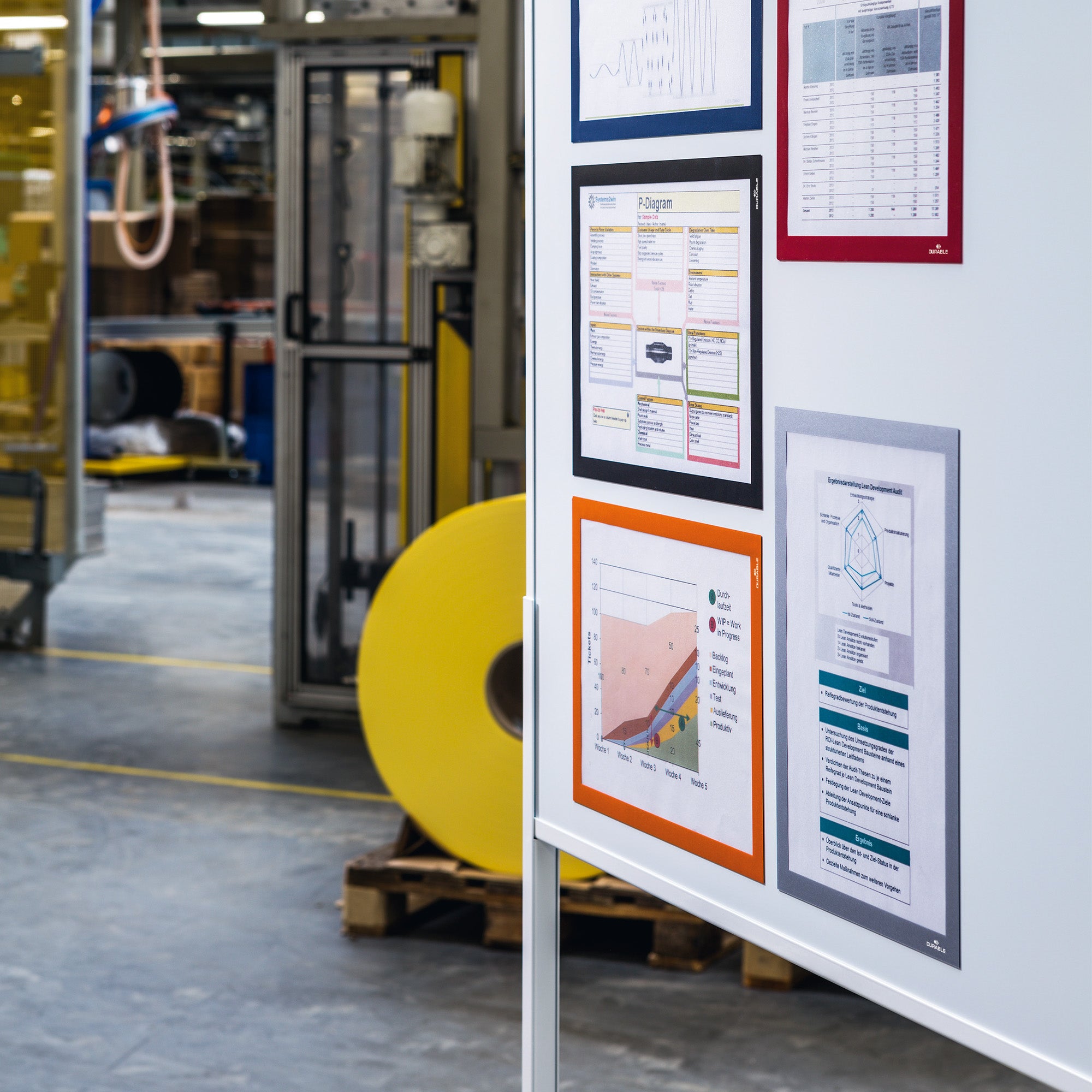 durable-cornice-duraframe-magnetic-a4-21x29-7cm-argento