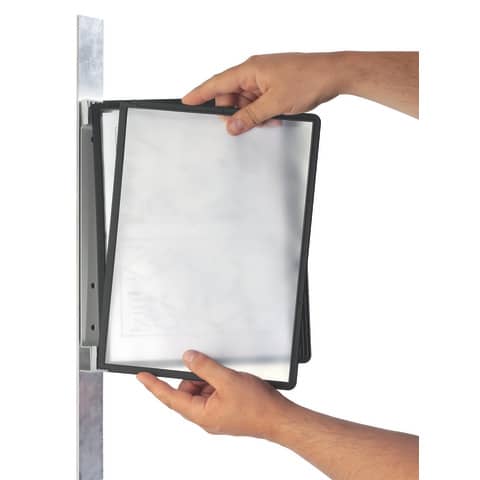 durable-leggio-parete-vario-magnet-wall-5-pannelli-a4-nero-591401