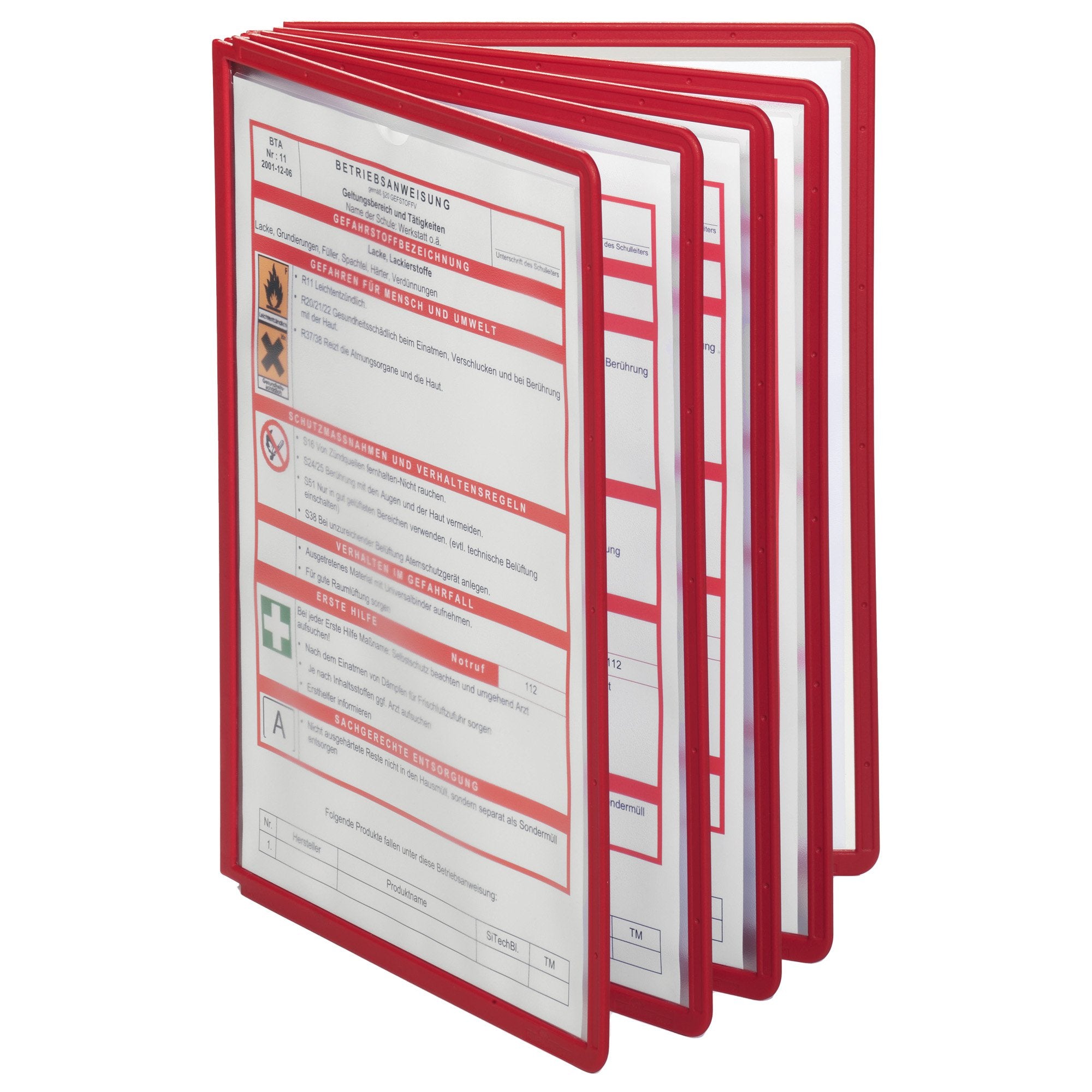 durable-pack-5-pannelli-sherpa-rosso-x-leggii-vario