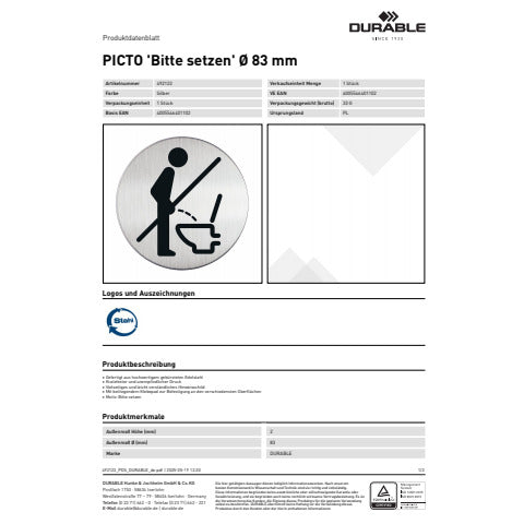 durable-pittogramma-adesivo-prego-sedersi-argento-metallizzato-diametro-83-mm-492123