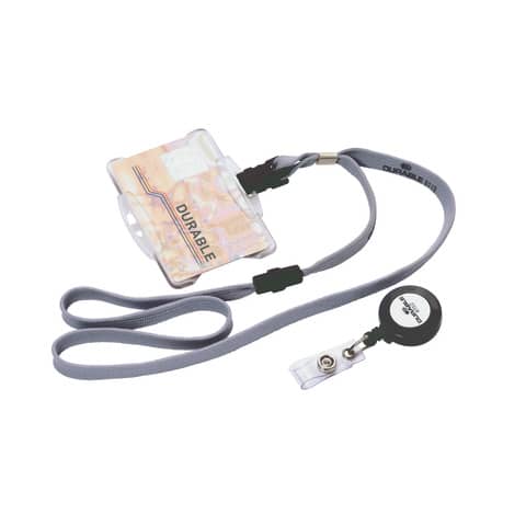 durable-portabadge-rigido-85x54-mm-clip-sicurezza-orientabile-trasparente-conf-25-pezzi-811819