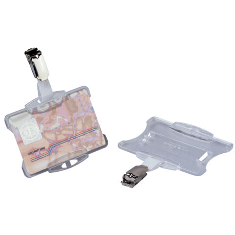 durable-portabadge-rigido-85x54-mm-clip-sicurezza-orientabile-trasparente-conf-25-pezzi-811819