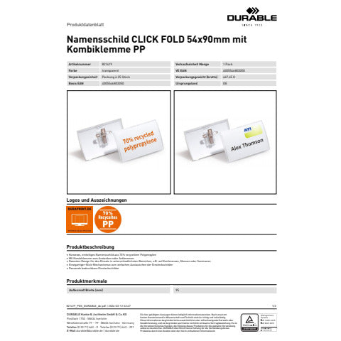 durable-portanomi-click-fold-combi-clip-trasparente-inserto-54x90-mm-ppl-70-riciclato-conf-25-821419