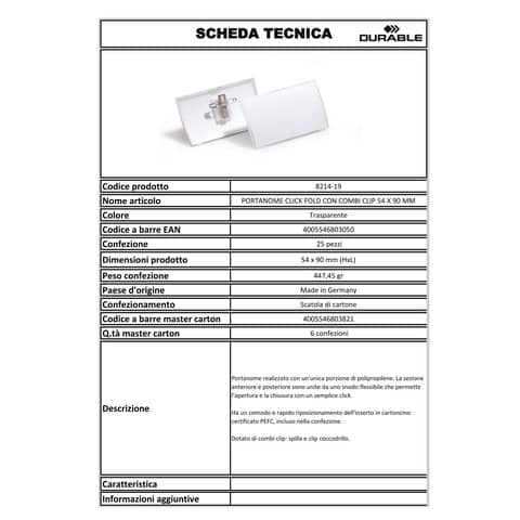 durable-portanomi-click-fold-combi-clip-trasparente-inserto-54x90-mm-ppl-70-riciclato-conf-25-821419