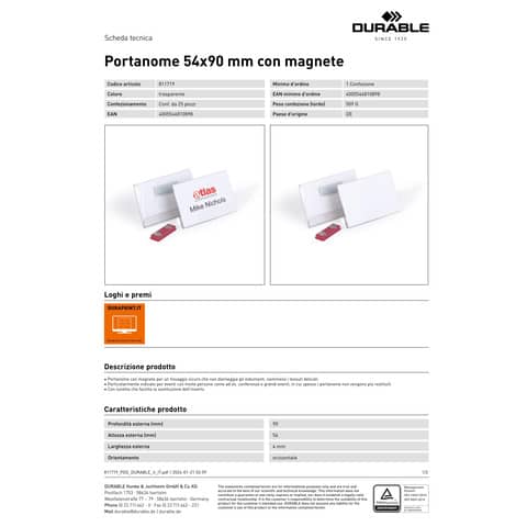 durable-portanomi-magnete-trasparente-inserto-54x90mm-conf-25-811719