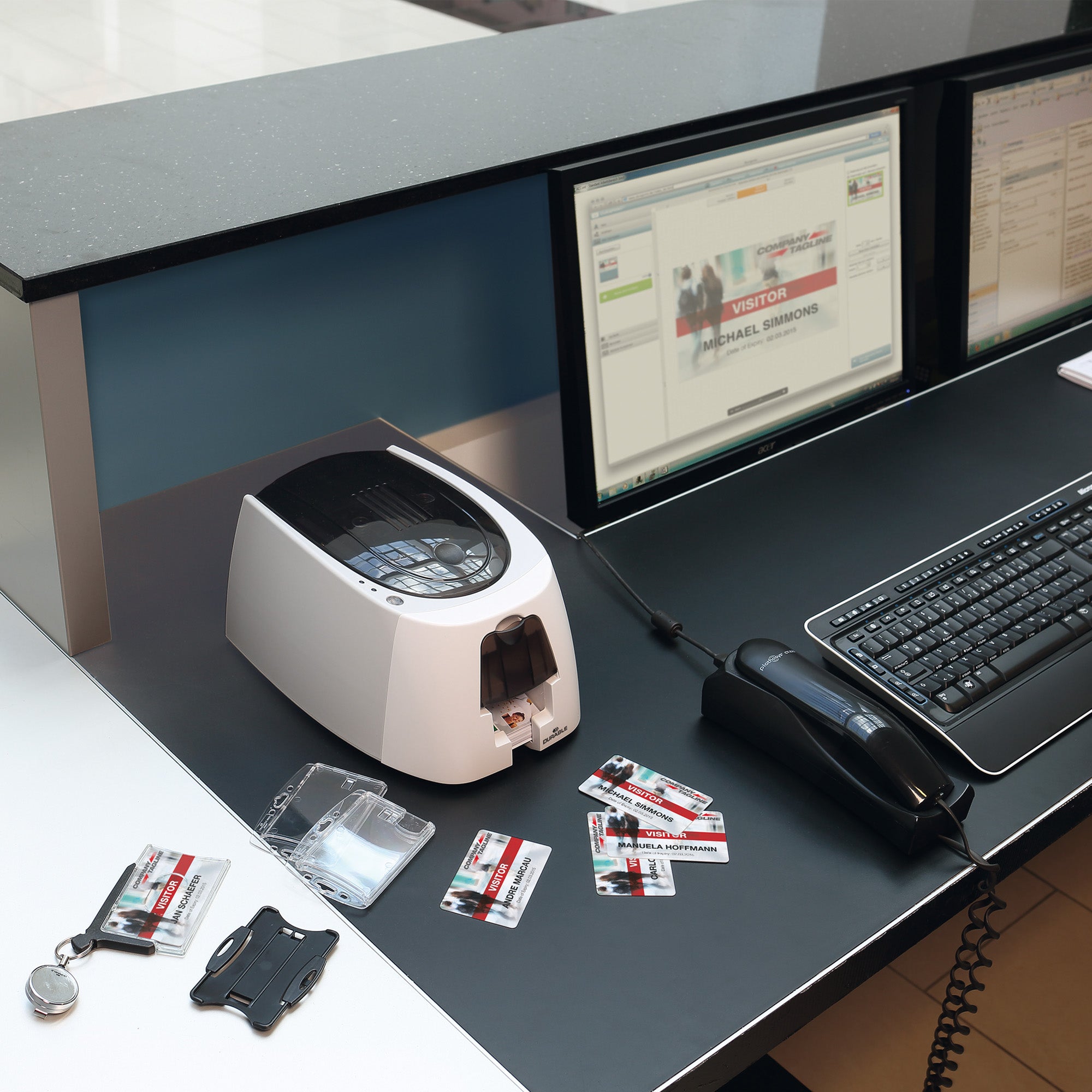 durable-stampante-termica-badge-starter-kit-duracard-id300