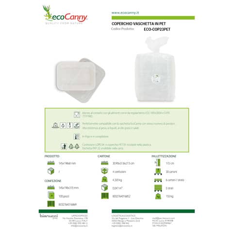 ecocanny-coperchi-pet-take-away-vaschette-bianco-145x198x8-mm-conf-100-pz-eco-cop23pet