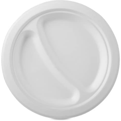 ecocanny-piatti-2-scomparti-bio-compostabili-party-bianco-diametro-225x22-mm-conf-50-pz-eco-008ca