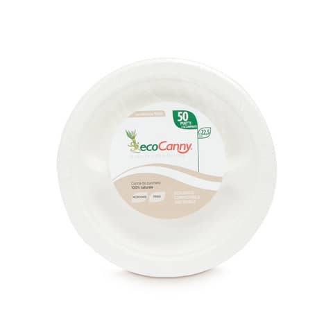 ecocanny-piatti-2-scomparti-bio-compostabili-party-bianco-diametro-225x22-mm-conf-50-pz-eco-008ca
