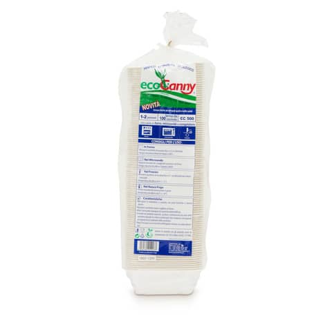 ecocanny-vaschetta-bio-compostabile-take-away-bianco-1-2-porzioni-conf-100-pz-eco-t12ca