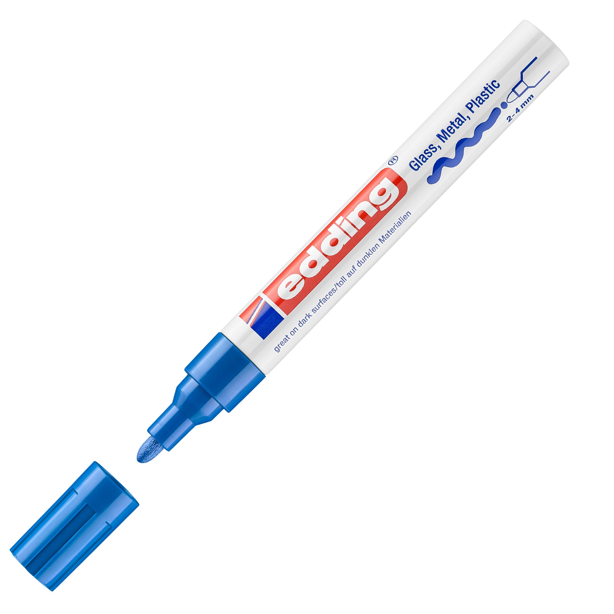 edding-astuccio-10-marcatori-750-punta-media-vernice-colori-assortiti