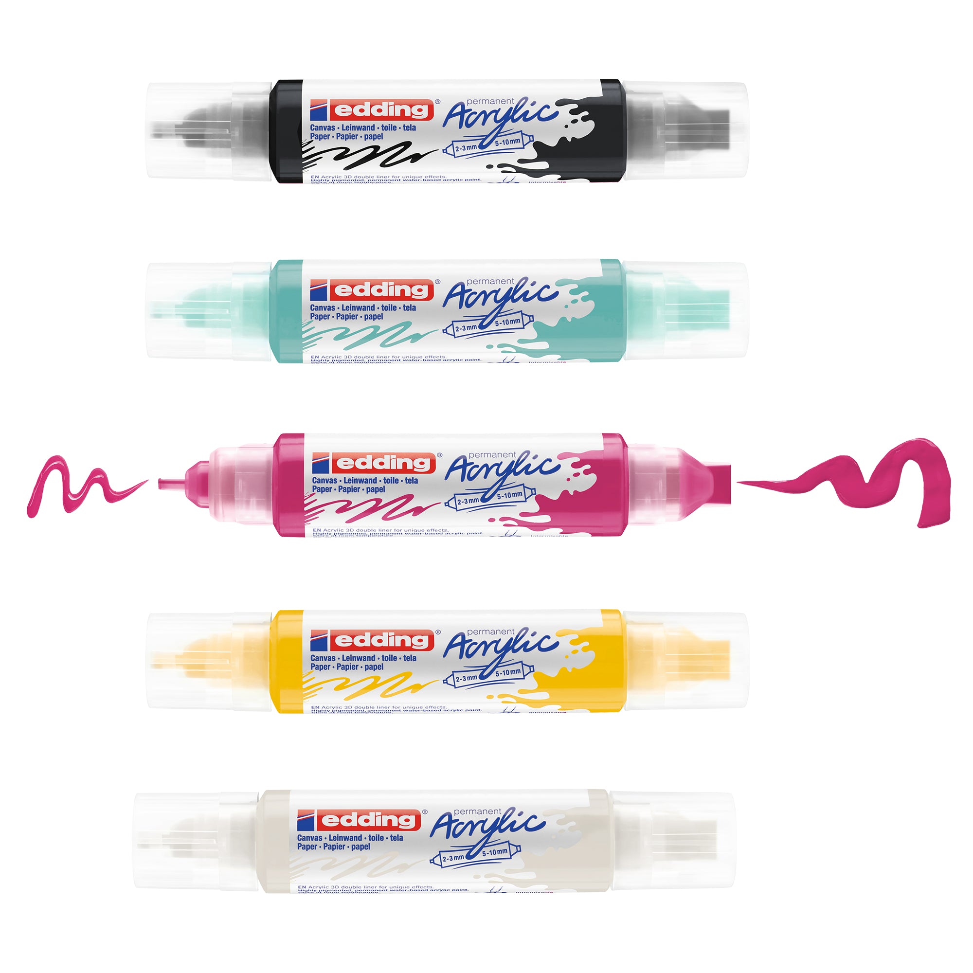 edding-astuccio-5-marcatori-acrilici-5400-3d-double-liner