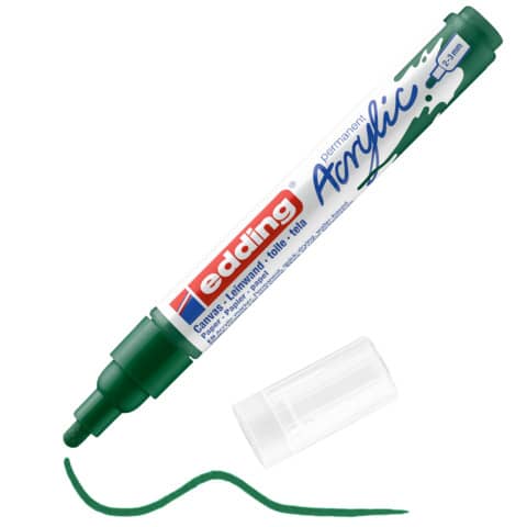 edding-marcatore-acrilico-5100-punta-tonda-2-3-mm-tratto-medio-verde-muschio-e-5100-904