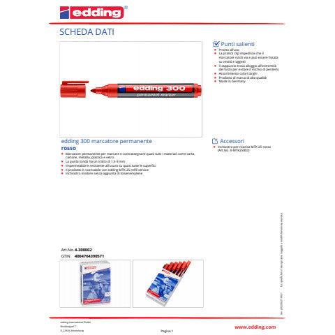 edding-marcatore-permanente-300-punta-conica-1-5-3-mm-rosso-e-300-002